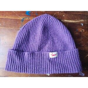 Aubin Robert Mackie 100% Lambwool MACKIE Knit Beanie Denby Hat Scotland Made